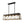 Load image into Gallery viewer, LightFixturesUSA-Modern Farmhouse 5-light Kitchen Island Linear Pendant-Chandelier-Brown-
