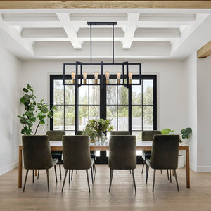 LightFixturesUSA-Modern Farmhouse Kitchen Island Lighting-Chandelier--