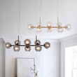Load image into Gallery viewer, LightFixturesUSA-Modern Mid-Century Globe Kitchen Island Pendant Light-Chandelier-Black-