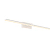 Load image into Gallery viewer, LightFixturesUSA-Modern Minimalist LED Linear Bathroom Vanity Light Warm White Wall Sconce-Wall Sconce-23.8 in-White