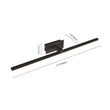 Load image into Gallery viewer, LightFixturesUSA-Modern Minimalist LED Linear Bathroom Vanity Light Warm White Wall Sconce-Wall Sconce-23.8 in-White