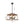 Load image into Gallery viewer, LightFixturesUSA-Modern Rustic Rectangular Lantern Chandelier-Pendant Light-Brown-
