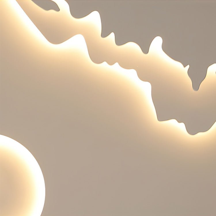 LightFixturesUSA-Sunrise Round Dimmable LED Ceiling Light-Ceiling Light--