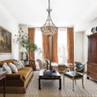 Load image into Gallery viewer, LightFixturesUSA-Victorian Antique Bronze Crystal Empire Chandelier-Chandelier-Antique Bronze-