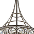 Load image into Gallery viewer, LightFixturesUSA-Victorian Antique Bronze Crystal Empire Chandelier-Chandelier-Antique Bronze-