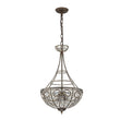 Load image into Gallery viewer, LightFixturesUSA-Victorian Antique Bronze Crystal Empire Chandelier-Chandelier-Antique Bronze-