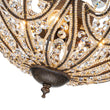 Load image into Gallery viewer, LightFixturesUSA-Victorian Antique Bronze Crystal Empire Chandelier-Chandelier-Antique Bronze-