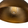 Load image into Gallery viewer, LightFixturesUSA-Vintage Luxe Oversized Hammered Dome Pendant Light-Pendant Light-15 in.-Dark Silver