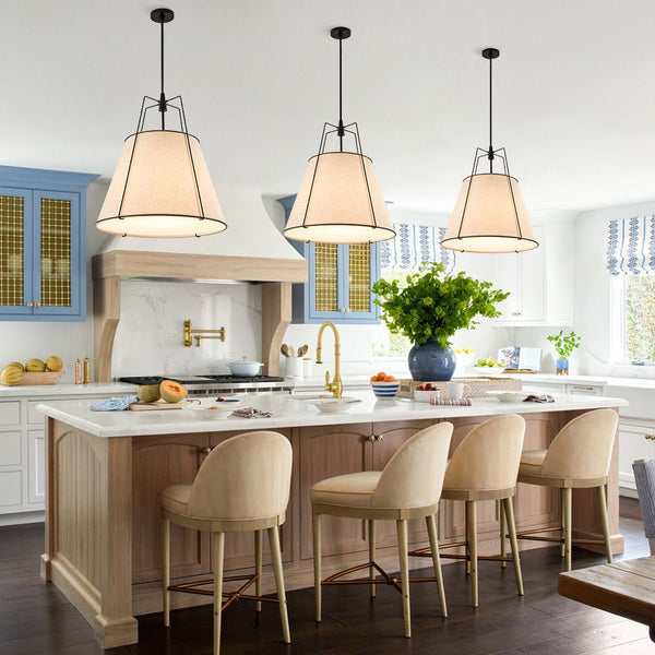How Many Pendants Over a Kitchen Island? The Actual Formula - LightFixturesUSA