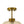 1-Light Amber Ribbed Glass Round Semi Flush Mount