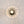 1-Light Dazzled Crystal Round Mini Cage Chrome Semi Flush Mount