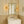 1-Light Goose Arm Amber Ribbed Glass Globe Wall Sconce