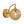 1-Light Goose Arm Amber Ribbed Glass Globe Wall Sconce