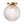 1-Light Grid Pattern Textured Glass Globe Semi Flush Mount