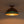 1-Light Industrial Copper Patina Metal Dome Semi Flush Mount