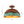 1-Light Industrial Copper Patina Metal Dome Semi Flush Mount