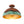 1-Light Industrial Copper Patina Metal Dome Semi Flush Mount