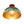 1-Light Industrial Copper Patina Metal Dome Semi Flush Mount