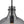 1-Light Smoked Grey Tinted Glass Bell Kitchen Pendant