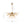 10-Light Geometric Sputnik Sunburst Chandelier