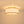 3-Light Brass White Fabric Drum Cage Semi Flush Mount