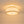 3-Light Brass White Fabric Drum Cage Semi Flush Mount