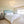 3-Light Brass White Fabric Drum Cage Semi Flush Mount