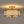 3-Light Distressed Gold Linen Drum Cage Semi Flush Mount