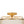 3-Light Distressed Gold Linen Drum Cage Semi Flush Mount