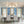 4-Light Opal Glass Globe Linear Island Semi Flush Chandelier