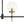 5-Light Black Brass Glass Globe Linear Island Chandelier