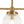 5-Light Brass Ribbed Glass Globe Linear Island Chandelier
