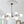 Load image into Gallery viewer, 8-Light Linear Sputnik Frosted Glass Globe Chandelier 
