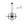 Load image into Gallery viewer, 8-Light Vintage Sputnik Black Open Square Lantern Pendant
