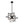 Load image into Gallery viewer, 8-Light Vintage Sputnik Black Open Square Lantern Pendant
