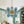 Load image into Gallery viewer, Cluster Blue Glass Bubble Chandelier
