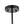 Load image into Gallery viewer, 9-Light Hammered Smoked Glass Bubble Black Sputnik Chandelier
