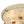 Shabby Chic Distressed Beige Metal Drum Lantern Flush Mount