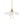 Art Deco 1-Light White Scalloped Ceramic Bloom Pendant