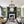 Art Deco 6-Light Tiered Water Glass Rounds Circle Chandelier