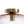 Art Deco Rainbow 1-Light Colored Glass Kids Semi Flush Mount