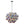 Load image into Gallery viewer, Bauhaus Color Stained Glass Cluster Bubble Chandelier
