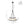 Black 7-Light Cluster Clear Glass Globe Chandelier