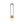 Black Brass Oval Ring Dimmable LED Semi Flush / Wall Light