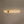 Black Brass Oval Ring Dimmable LED Semi Flush / Wall Light