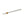 Black Brass Oval Ring Dimmable LED Semi Flush / Wall Light