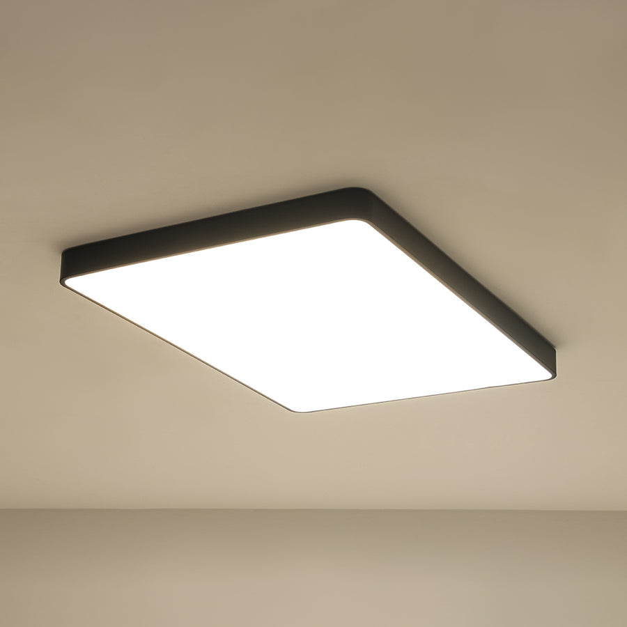 Minimalist Dimmable LED Rectangle Flush Mount Ceiling Light