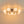9-Light Opal Glass Bubble Round Sunburst Sputnik Semi Flush Mount