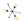 Load image into Gallery viewer, Wind-Vane Tiered 3-Light Opal Glass Globe Sputnik Chandelier
