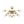Bloom Brass 12-Light Ribbed Glass Bubble Semi Flush Chandelier